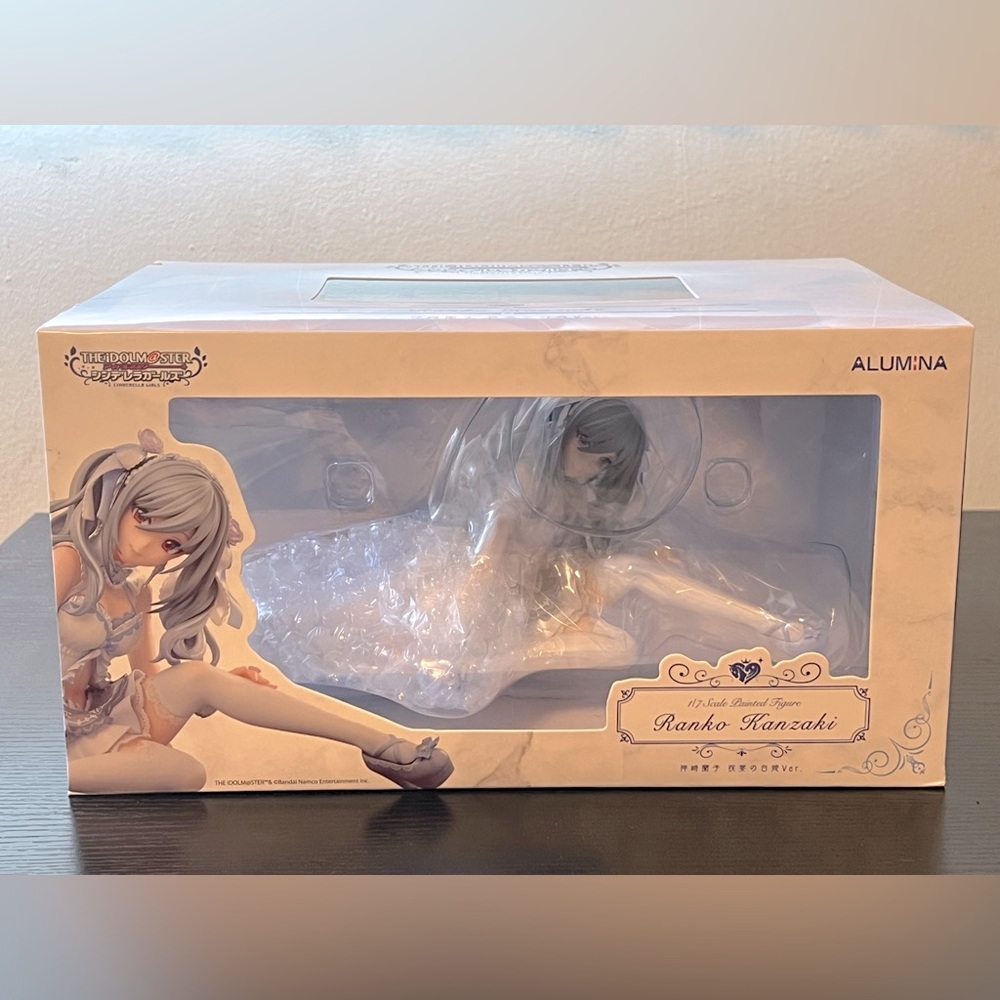ALUMINA THE IDOLMASTER Ranko Kanzaki White Princess of the Banquet fig. USA SHIP